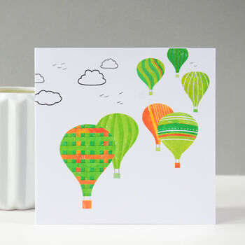 Green Balloons Card, 7 of 10