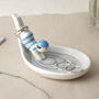 Coastal Living Wild Swimmer Ring Holder Dish In Gift Box | Home Decor | Nautical | Jewellery Holder, thumbnail 1 of 4