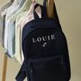 Personalised Name And Star Toddler Backpack, thumbnail 2 of 5