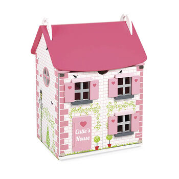 Personalised Dolls House With Dolls And Furniture, 2 of 6