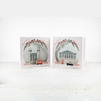 British Museum Sparkling Pop Up Christmas Card, 3 of 7