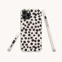 Little Black Flowers Bio Phone Case, thumbnail 1 of 8