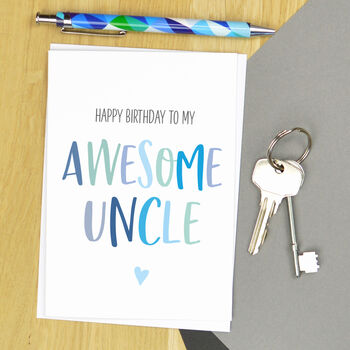 Birthday Card For Uncle, 2 of 2