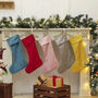 Luxury Velvet Christmas Stocking, thumbnail 5 of 7