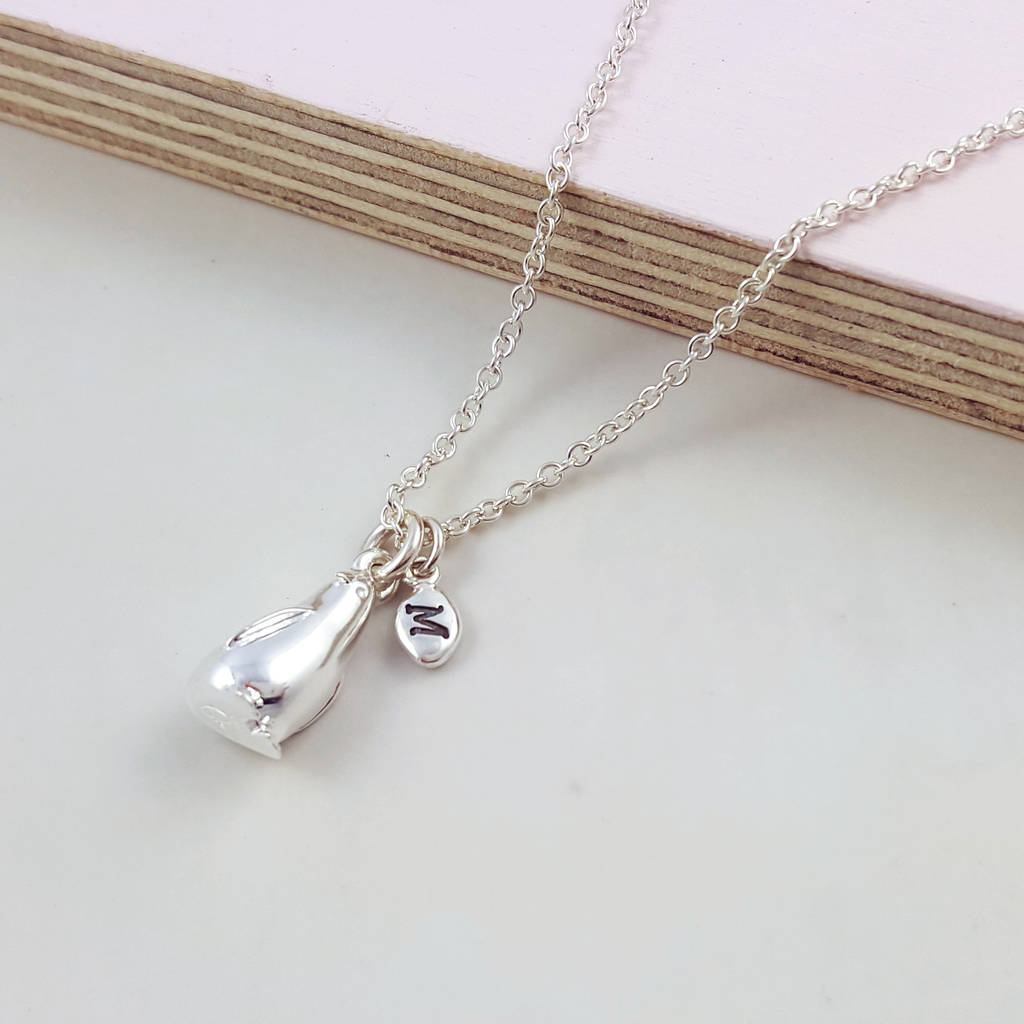 penguin and pebble love token silver necklace by scarlett jewellery ...
