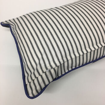 Monochrome Striped Cushion, 4 of 5