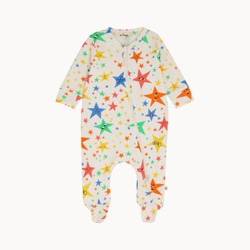 Starburst Sleepsuit And Hat Gift Set, 4 of 6