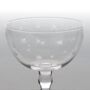 Etched Star Coupe Cocktail Glasses, thumbnail 3 of 4