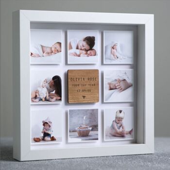 Personalised Mother's Day Framed Baby And Child Photo Print, 2 of 12