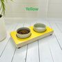 Dog / Cat Wooden Feeding Station With Ceramic Bowls, thumbnail 12 of 12