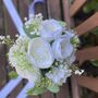 The Georgina White Rose And Peony Bridal Bouquet, thumbnail 6 of 12