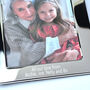 Personalised 80th Birthday Silver Photo Frame, thumbnail 2 of 8