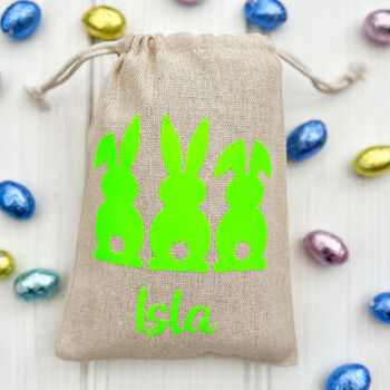 Personalised Neon Easter Treat Bags, 4 of 6