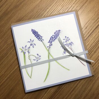Set Of Four Botanical Art Floral Blank Cards, 2 of 6