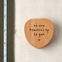 'No One Measures Up To You' Heart Tape Measure, thumbnail 2 of 7