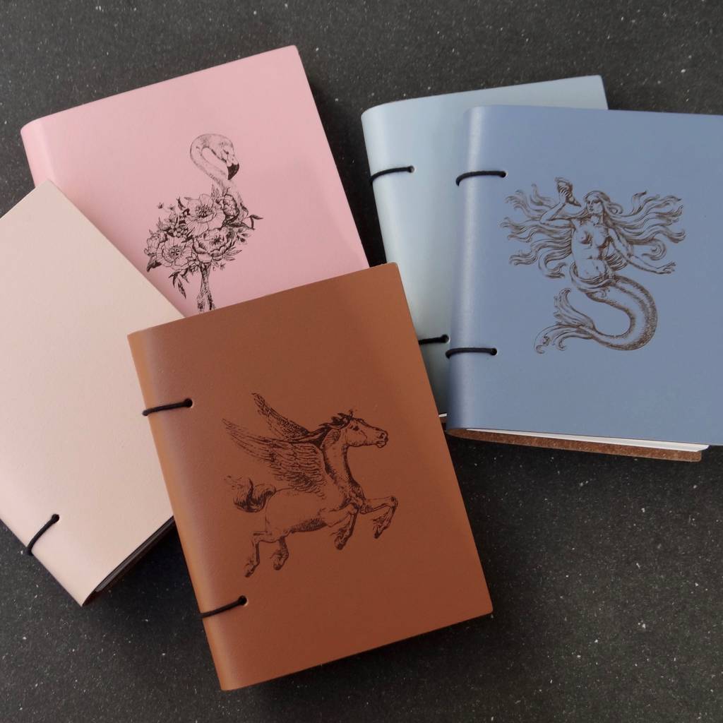 Pegasus Horse Leather Notebook, Sketchbook And Journal, 1 of 6