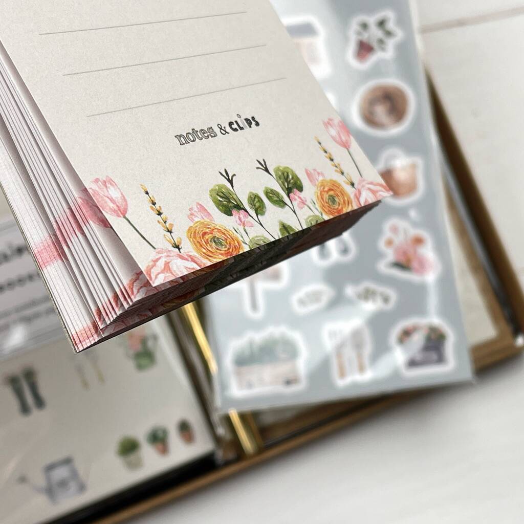 Gardening Stationery Box By Notes & Clips | notonthehighstreet.com