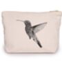 Adhara The Hummingbird Cotton Lined Zip Bag, thumbnail 1 of 2