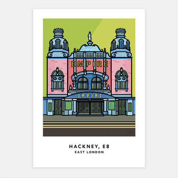 Hackney Empire. East London Illustration Print, 3 of 5
