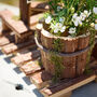 Wooden Lodge Bird House Planter, thumbnail 4 of 8