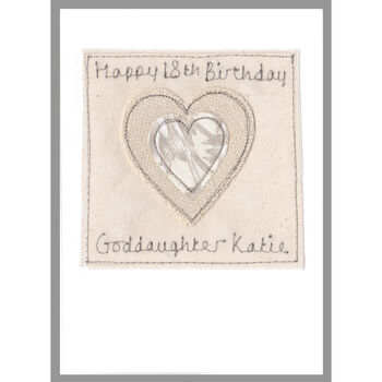 Personalised Heart Birthday Card, 3 of 12