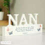 Personalised Butterfly Nan Ornament, thumbnail 1 of 5