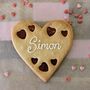 Giant Personalised Heart Cookie, thumbnail 3 of 3