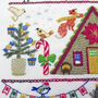 Festive Forest Hand Embroidery Kit, thumbnail 5 of 12