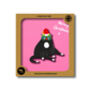 Christmas Grumpy Santa Cat Pack Of 10 Cards, thumbnail 1 of 3