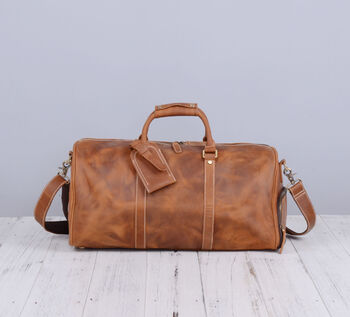 Genuine Leather Boot Bag, 2 of 12
