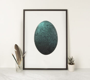 Big Green Egg Giclée Art Print, 3 of 5