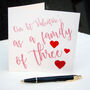 First Family Valentine's Card, thumbnail 3 of 8