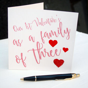 First Family Valentine's Card, 3 of 8