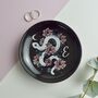 Personalised Celestial Snake And Floral Jewellery Dish, thumbnail 1 of 6
