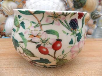 Open Sugar Bowl In Hedgerow Design, 3 of 7