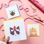 Birthday Cat Card, Multiple Breed Options, thumbnail 3 of 12