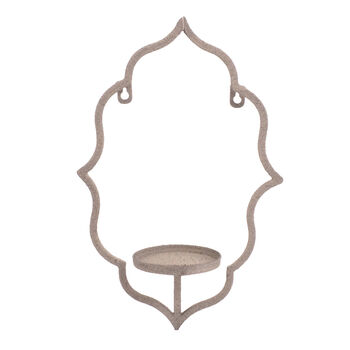 Grey Moroccan Wall Sconce, 2 of 6