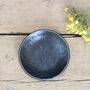 Personalised 11th Anniversary Gift; Hammered Forged Steel Dish, thumbnail 4 of 8