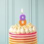 Ombre Number Birthday Cake Candles, thumbnail 3 of 5
