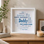 Personalised Word Art Print For Him, thumbnail 3 of 10