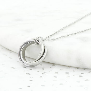 30th Birthday Rings Necklace, 10 of 12