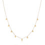 Frascati Gold Plated Multi Disc Necklace, thumbnail 3 of 4