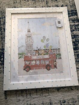 London Bus And Big Ben Children's Print, 3 of 4