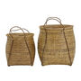 Gavle Woven Bamboo Storage Basket, thumbnail 2 of 2