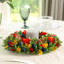 Colourful Blooms Dining Table Centerpiece, thumbnail 3 of 6