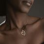 Sterling Silver Stethoscope Necklace With Birthstone, thumbnail 3 of 10