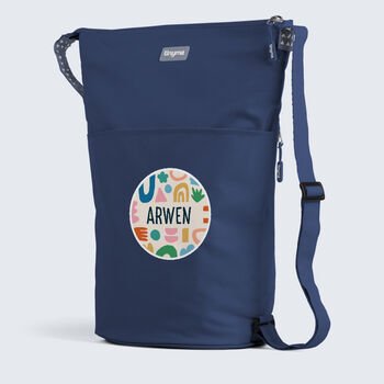Personalised Abstract Design Kids Swim Bag, 9 of 10