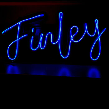 Personalised Neon Style Wall Signs, 2 of 8