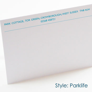 Personalised Classic Correspondence Cards, 5 of 12