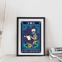 Tarot Gardener Lover Typographical Print, thumbnail 6 of 6